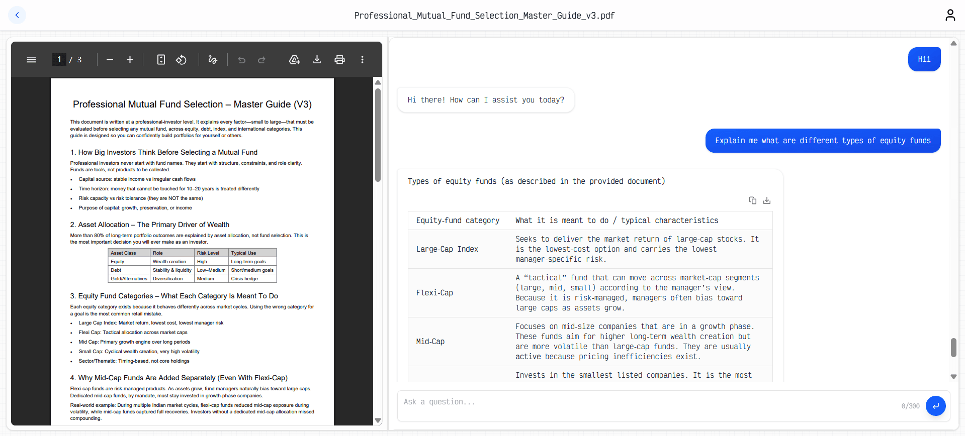 PDF Chatbot preview
